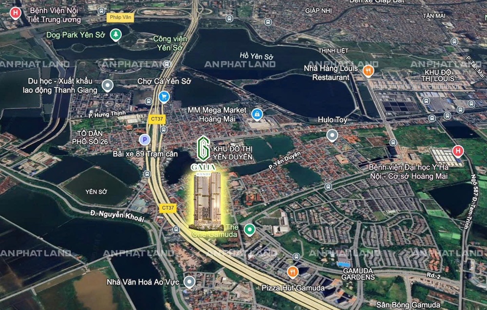 Vị trí chiến lược Galia Hà Nội – Cửa ngõ phía Nam thủ đô