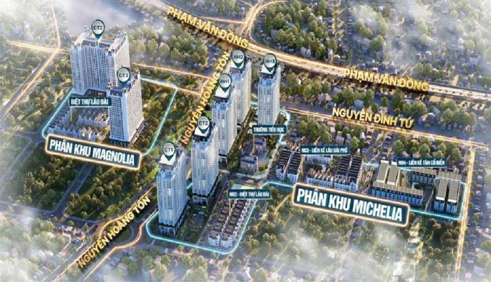 Chung cư Jade Square và vị trí kim cương ngay giữa quận Thanh Xuân