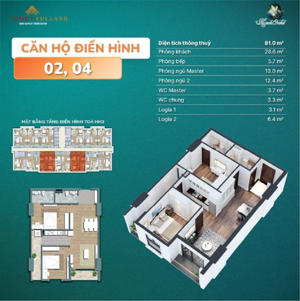 Chung cư Jade Square – Tối ưu không gian sống qua từng chi tiết thiết kế