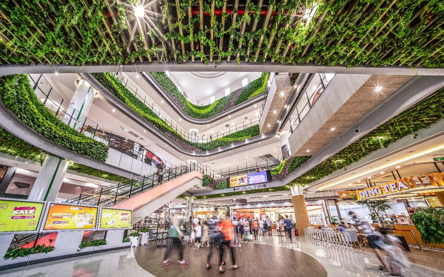 Trung tâm thương mại tại Sun Grand City Cầu Giấy