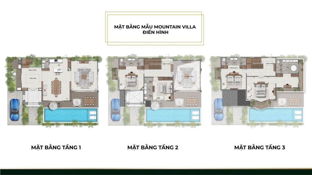 Thiết kế Biệt thự Mountain Villa Thanh Lanh